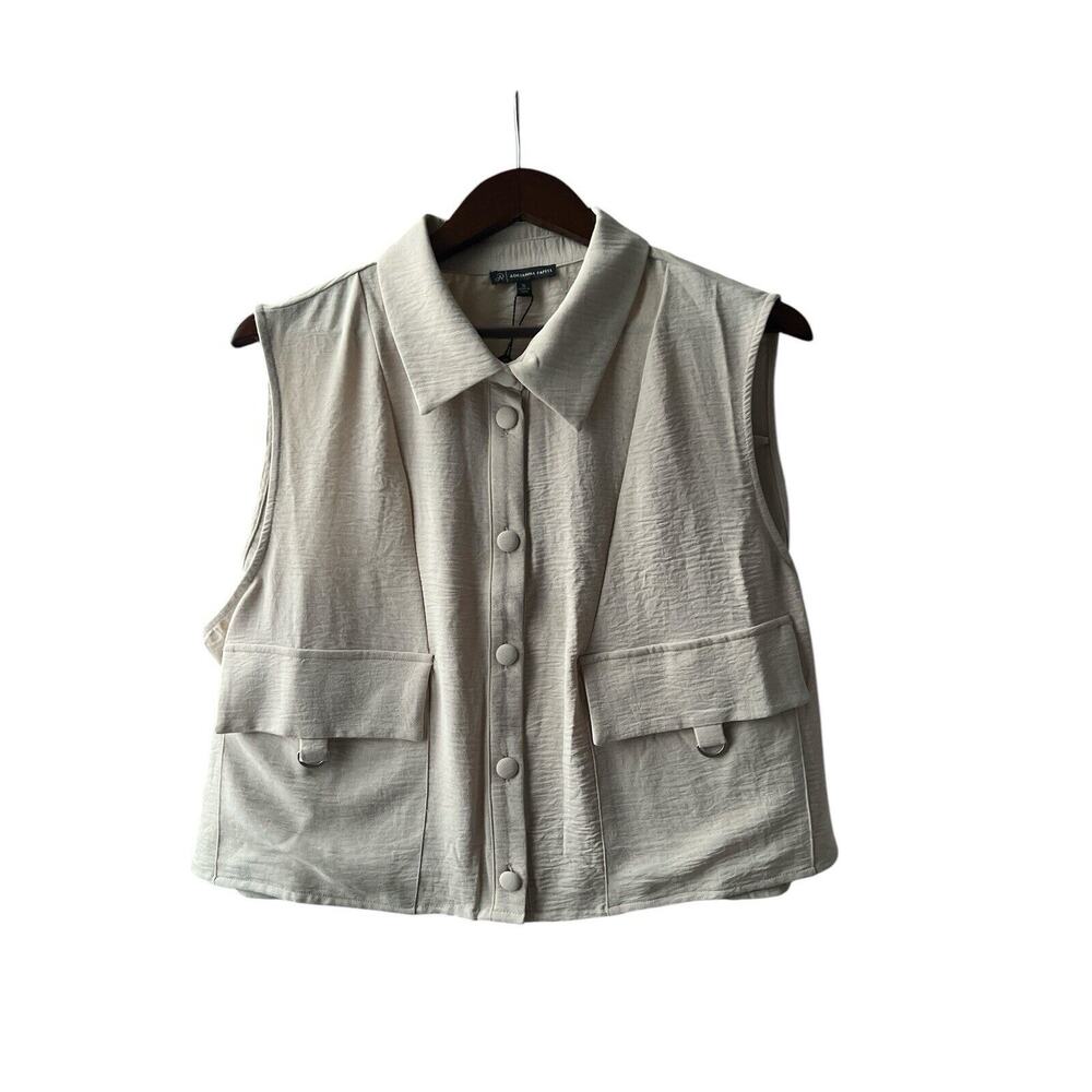 Adrianna Papell women's sleeveless blouse Size XL Brand new